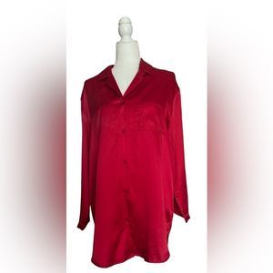Victoria’s Secret Red Vintage Nightshirt, size small.